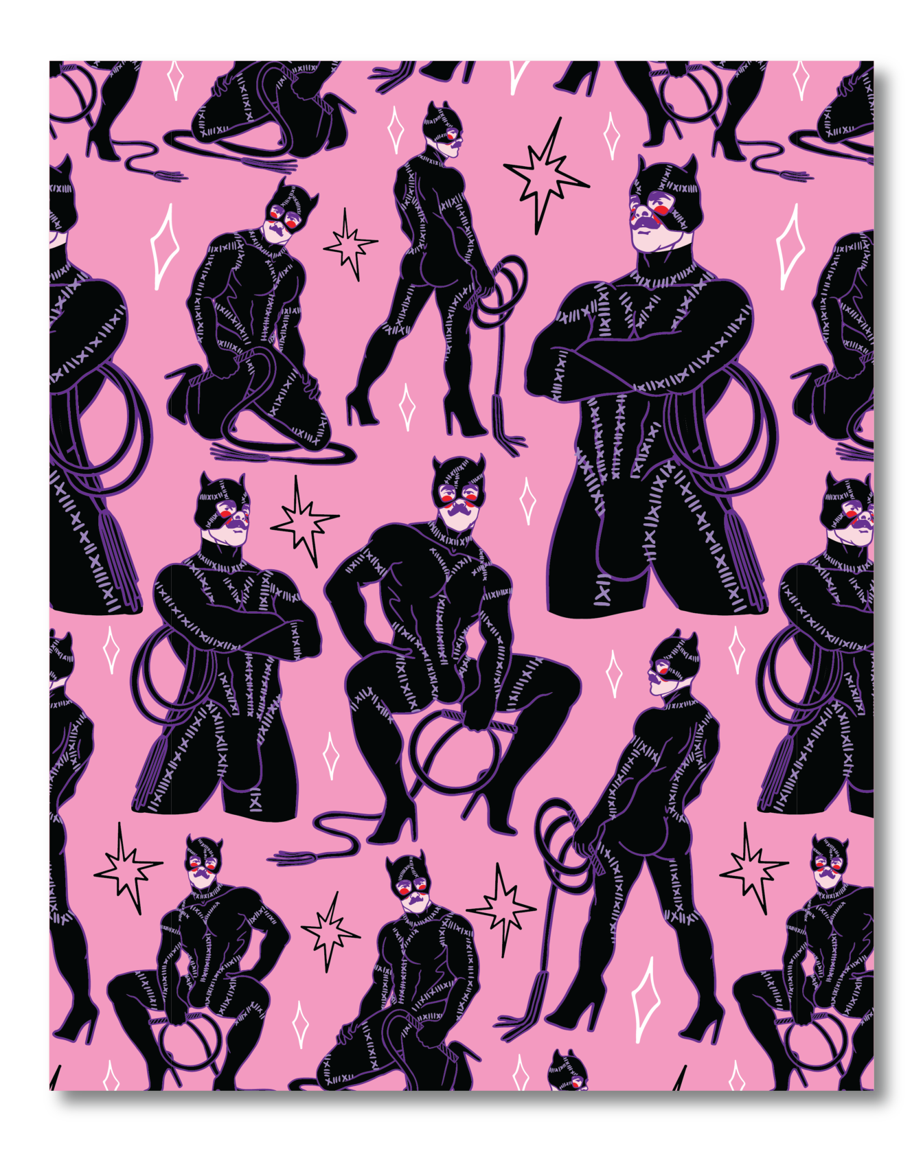 CATWOMAN PRINT