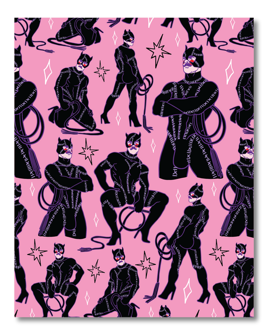 CATWOMAN PRINT