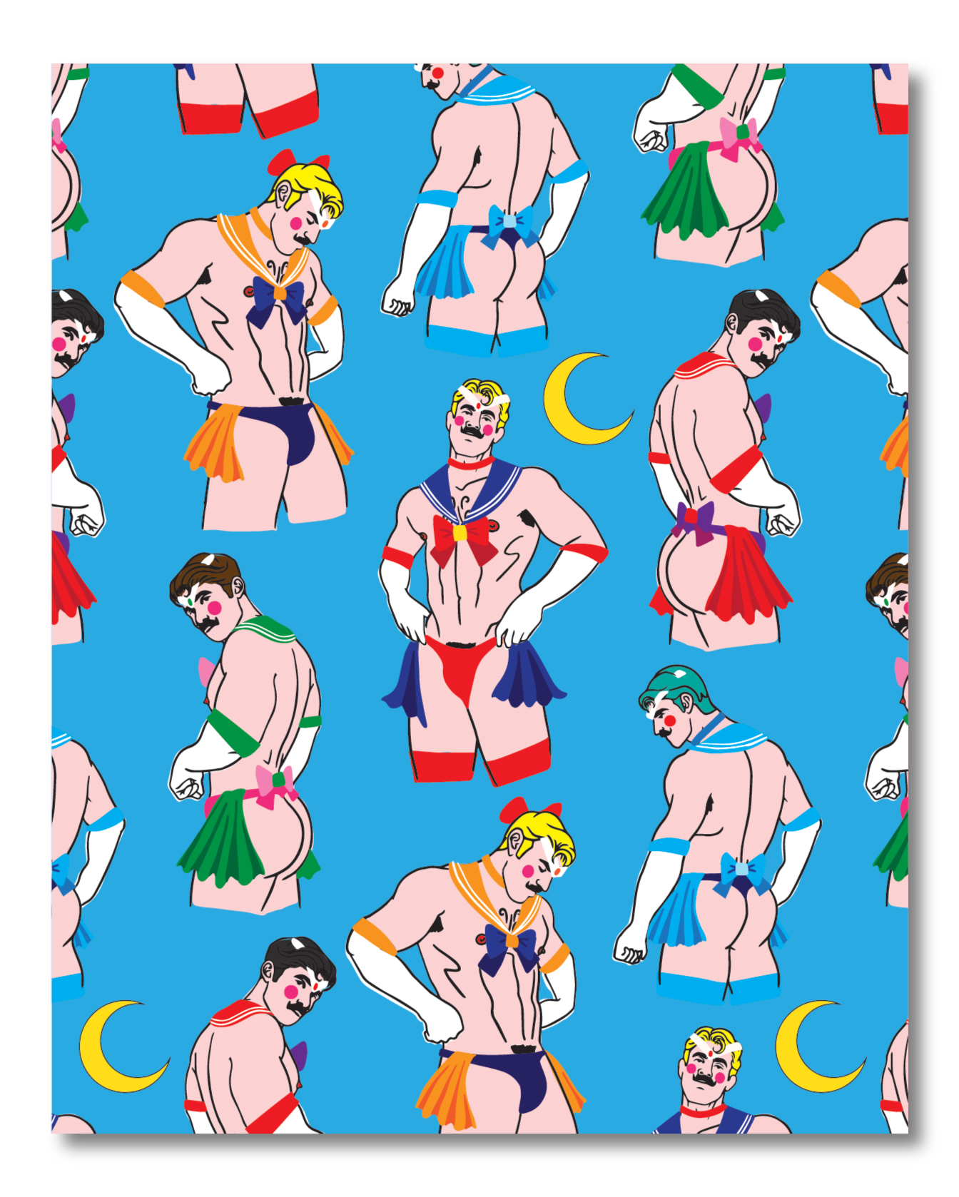 SAILOR MOON PIN UP PRINT