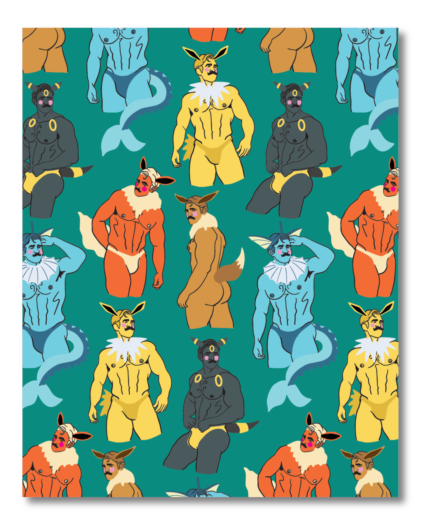 EVEELUTIONS PRINT