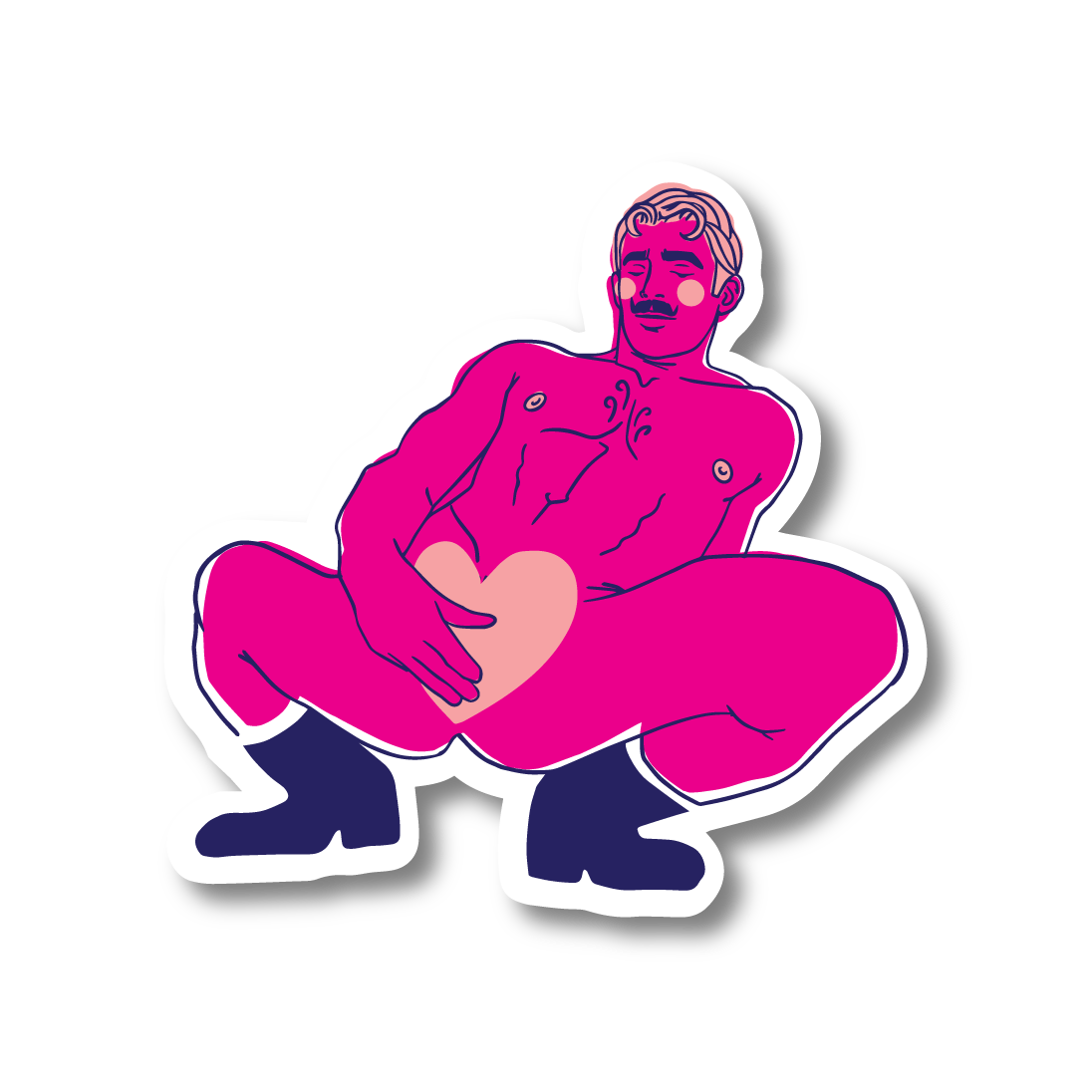 GOT A HEART ON STICKER