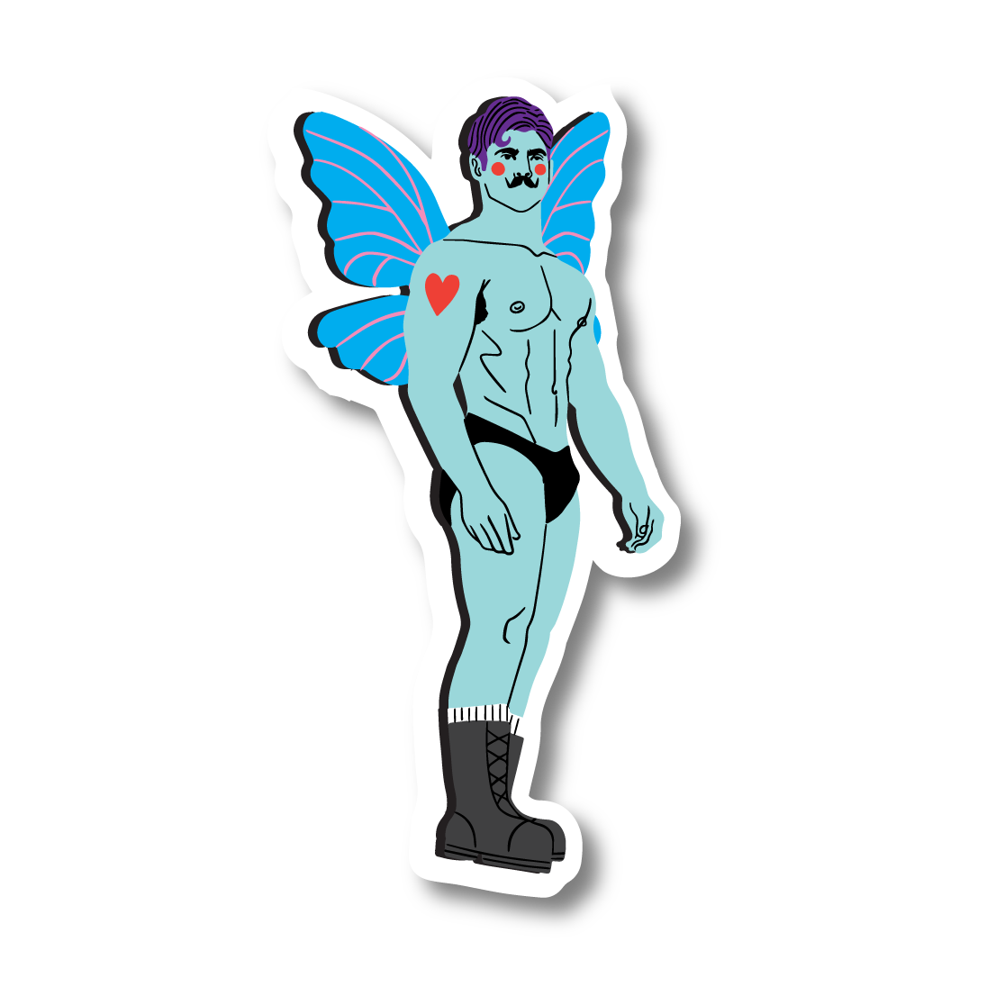 BROOKLYN FAIRY STICKER