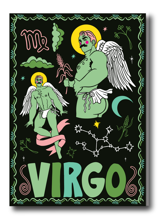 VIRGO ZODIAC GREETING CARD