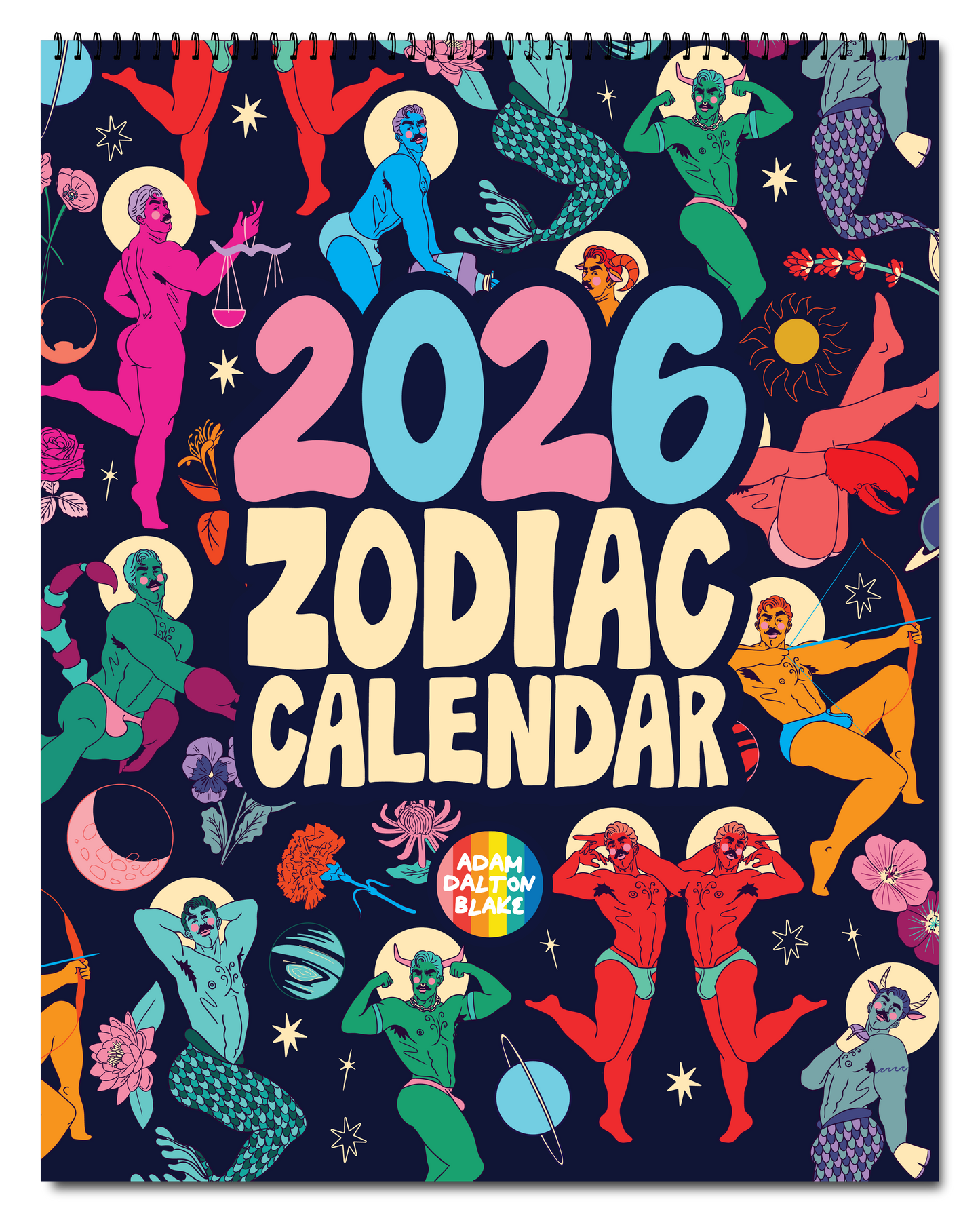 2026 ZODIAC PIN UP CALENDAR