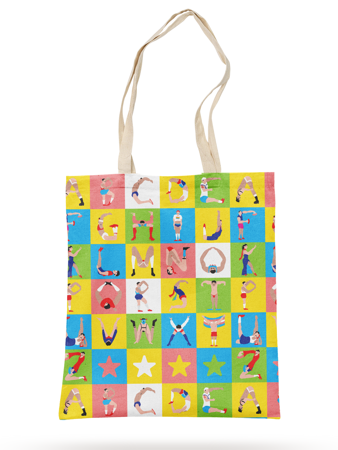 QUEER ALPHABET TOTE BAG