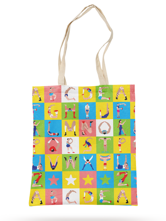 QUEER ALPHABET TOTE BAG