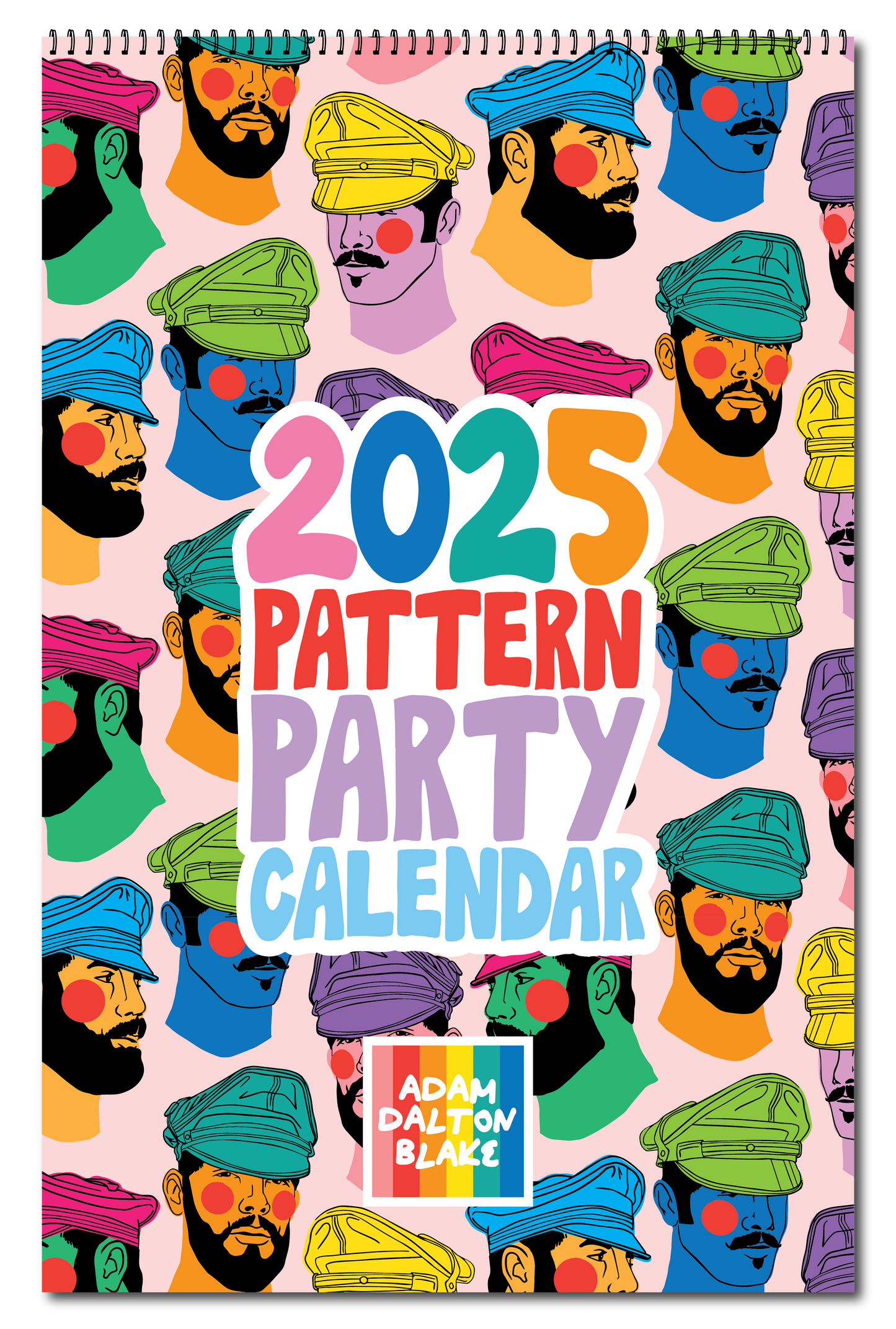 2025 PATTERN PARTY PIN UP CALENDAR