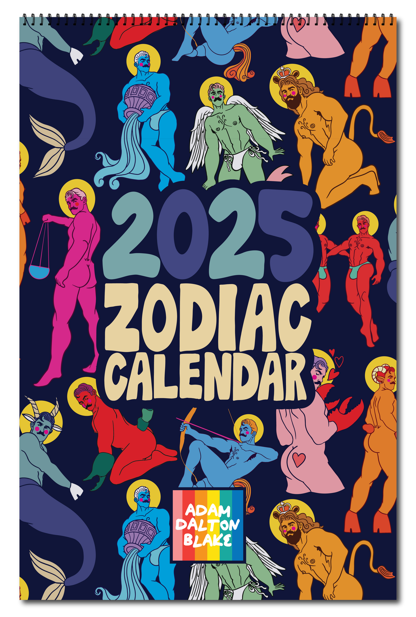 2025 ZODIAC PIN UP CALENDAR