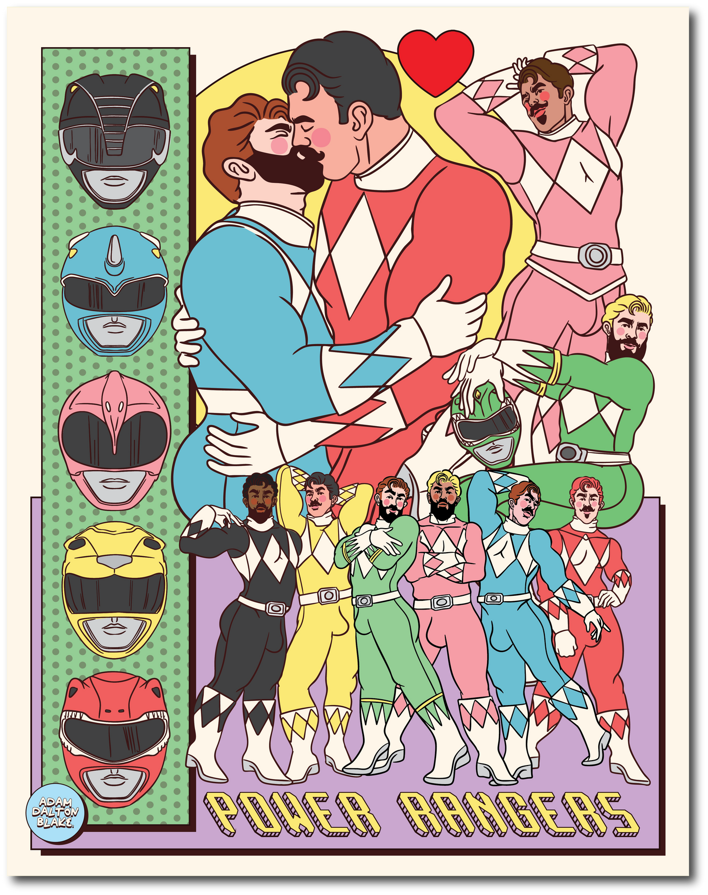 POWER RANGERS POSTER
