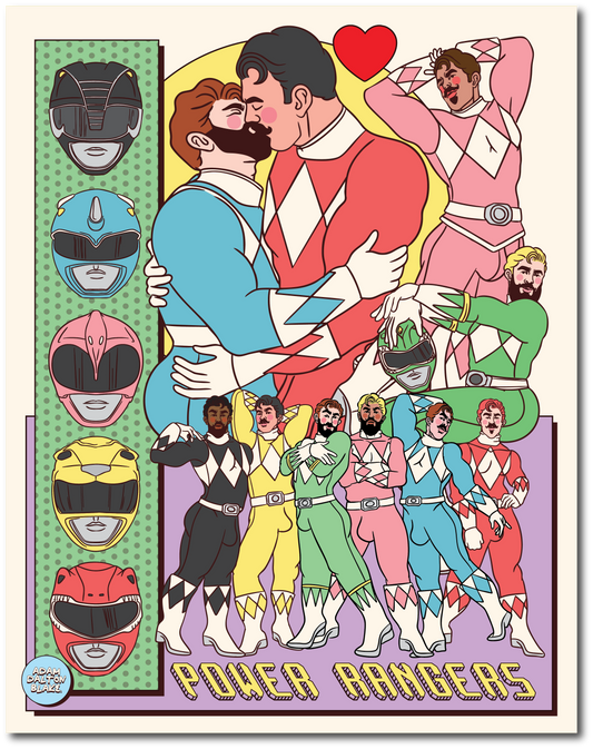 POWER RANGERS POSTER