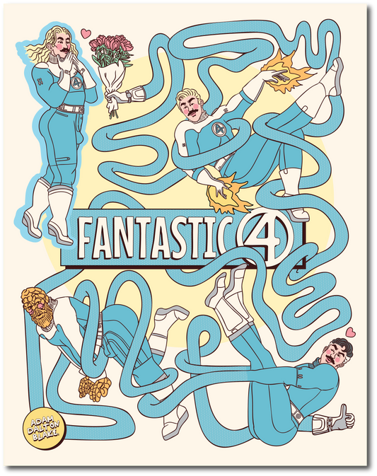FANTASTIC 4: FIRST STEPS POSTER