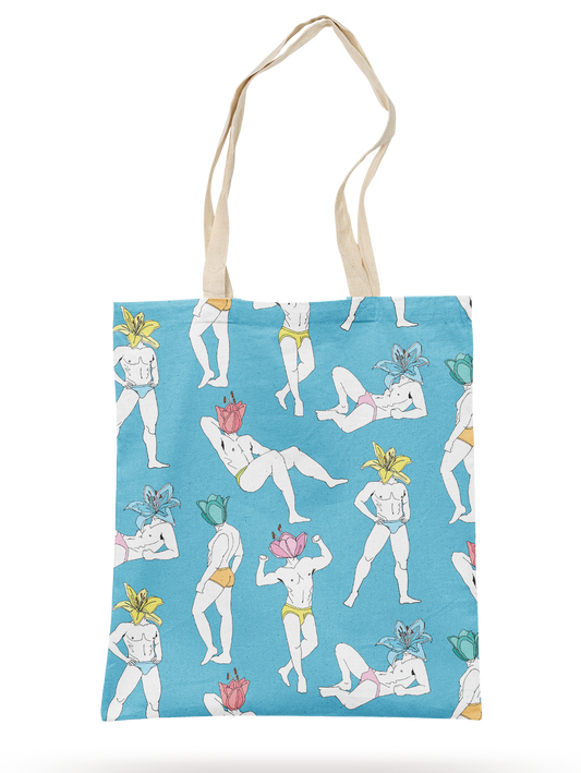 FLOWER HEADS TOE BAG