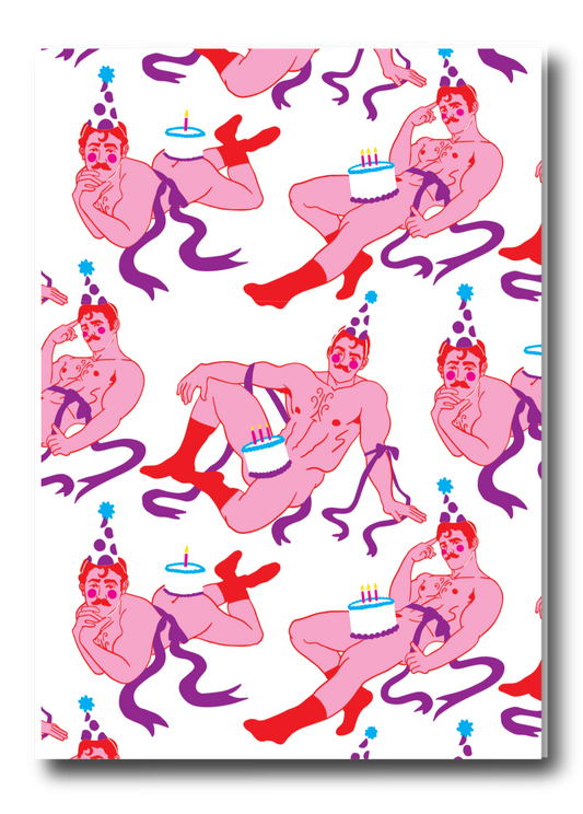 BIRTHDAY PARTY GREETING CARD