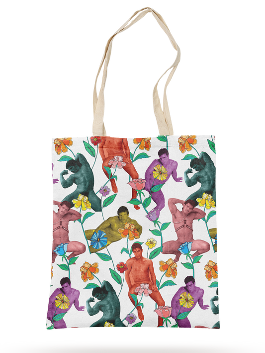 HONCHO FLORAL TOSS TOTE BAG