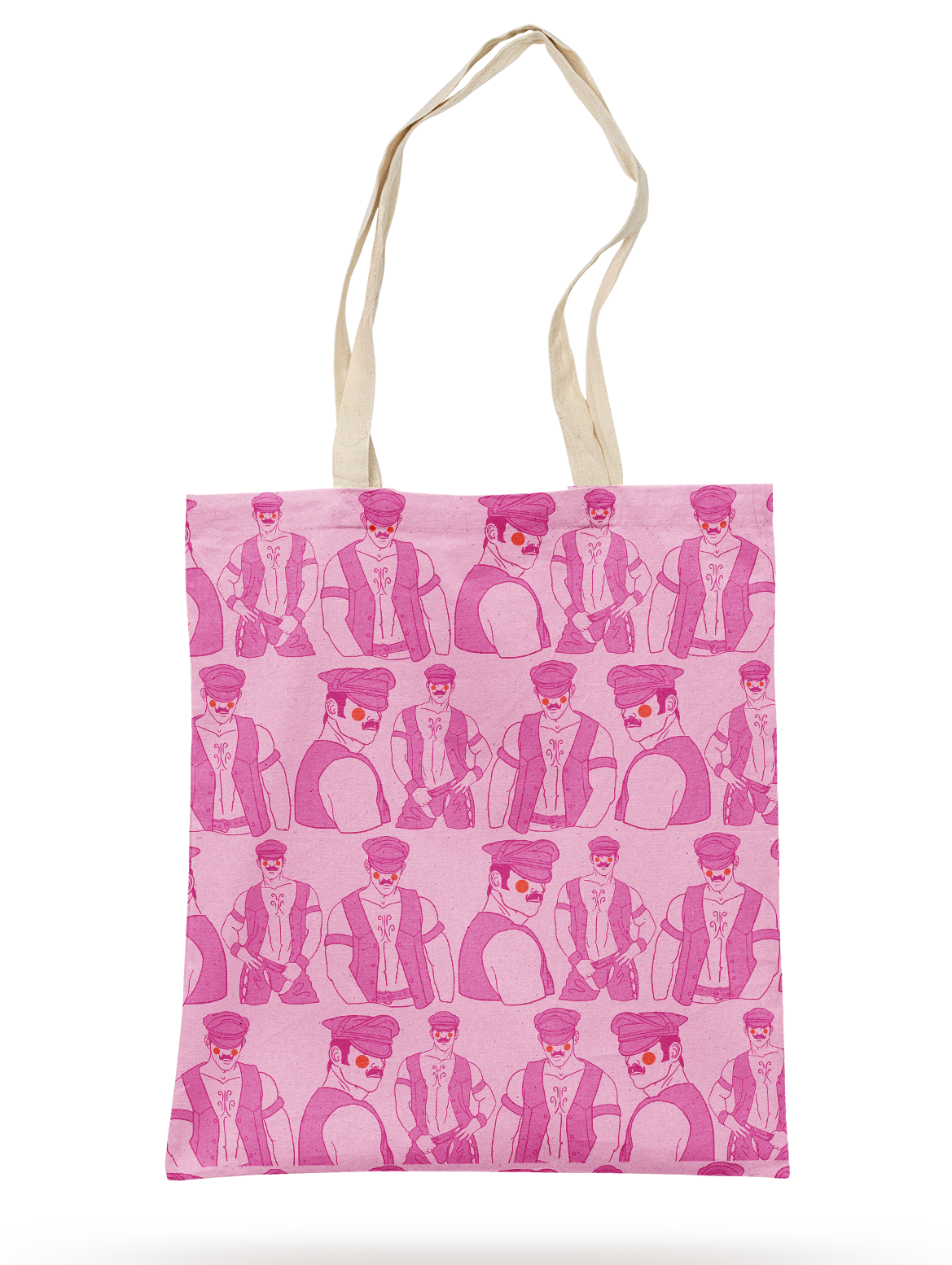 PINK LEATHERMAN TOTE BAG