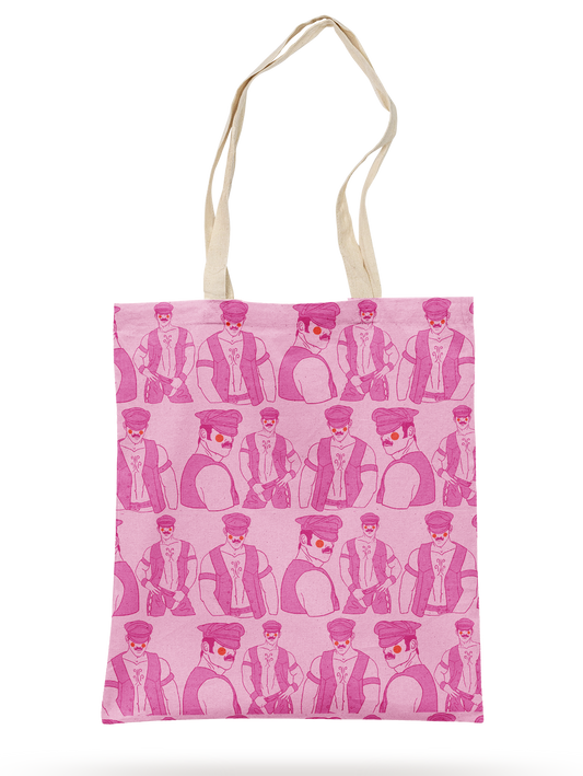 PINK LEATHERMAN TOTE BAG