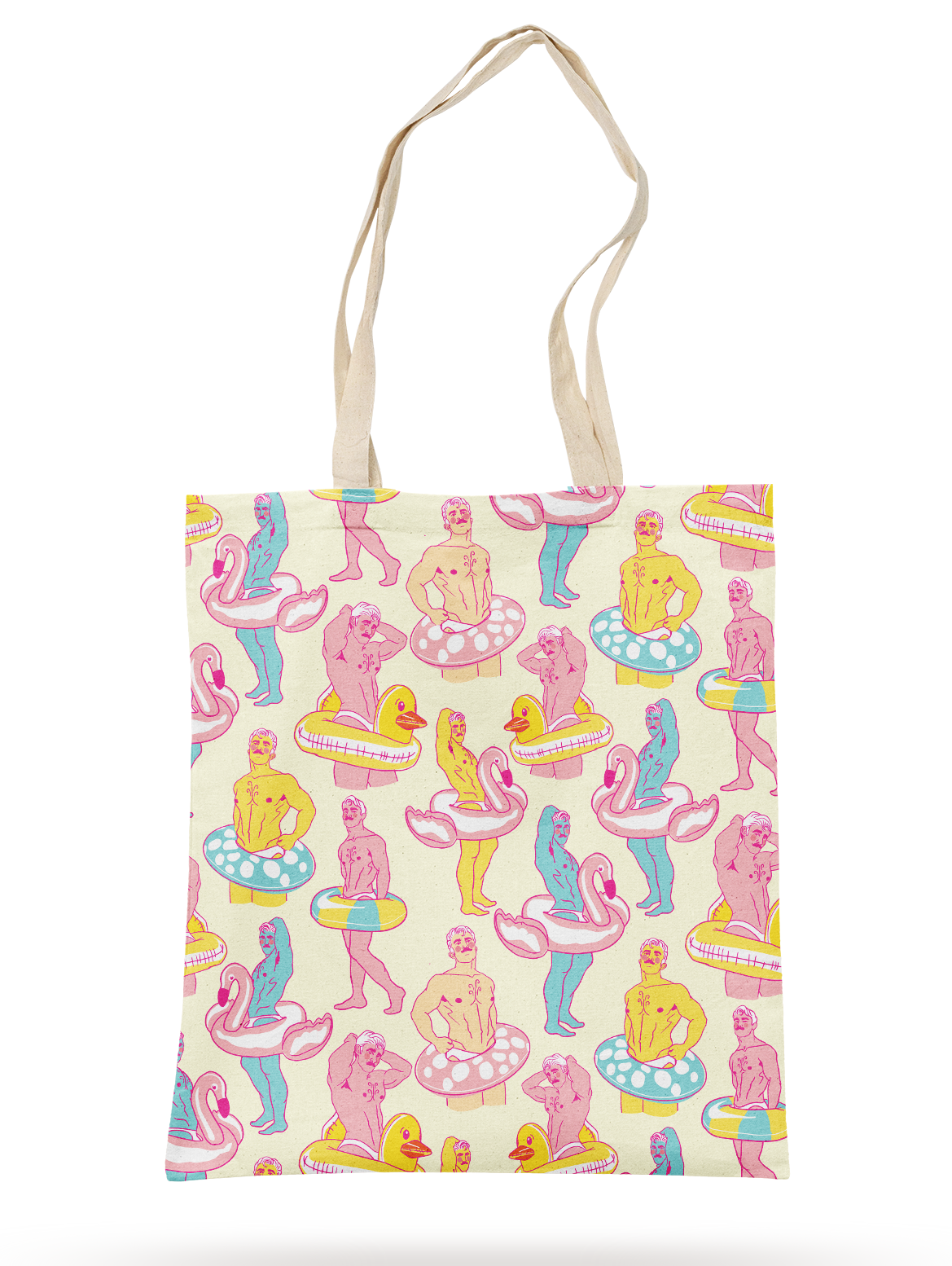 POOL FLOATIES TOTE BAG