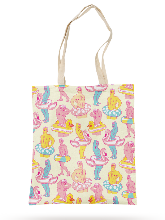 POOL FLOATIES TOTE BAG