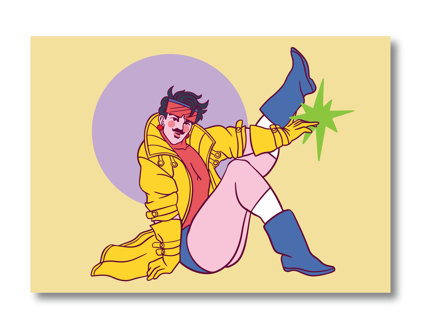 JUBILEE PIN UP POSTCARD