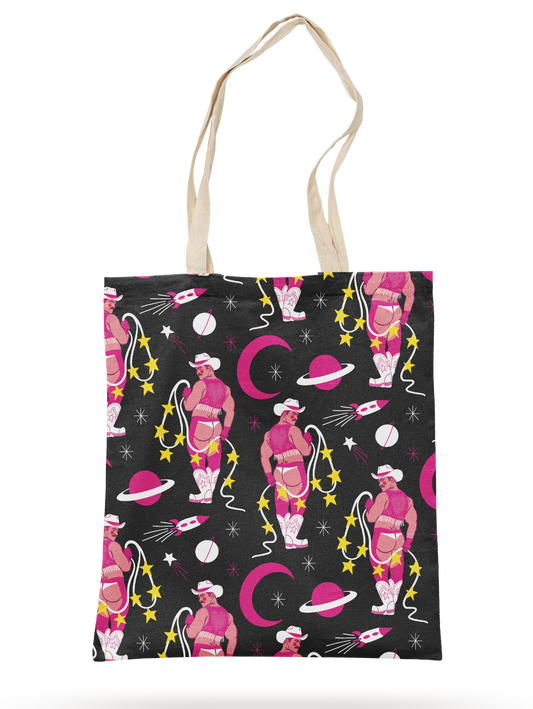 SPACE COWBOY TOTE BAG