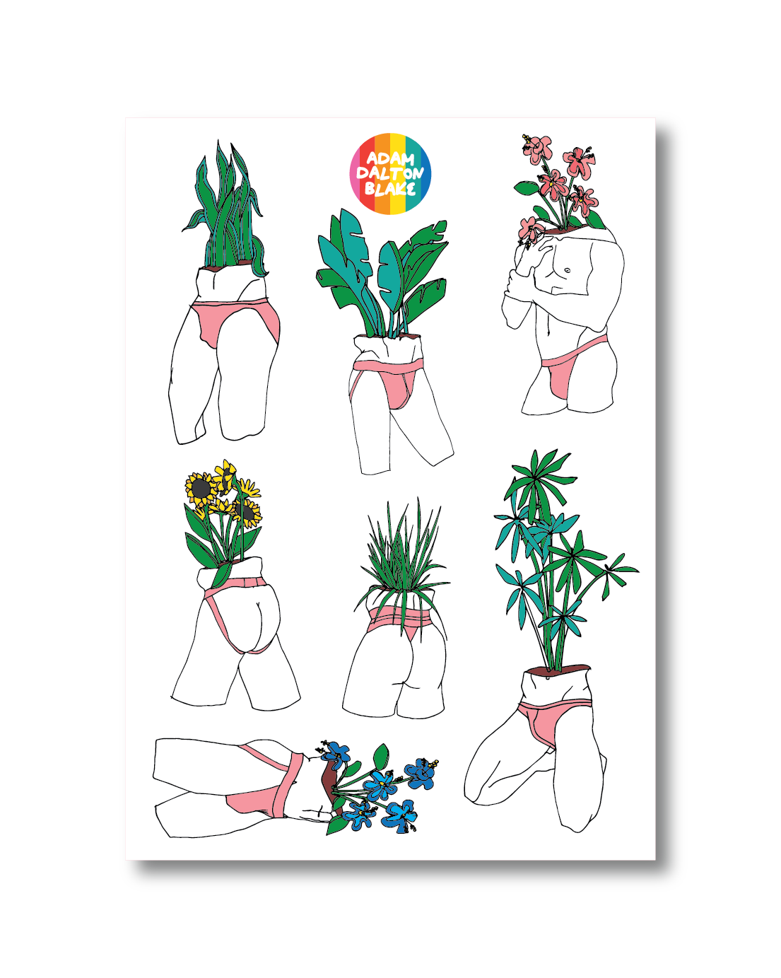 PLANTERS STICKER SHEET