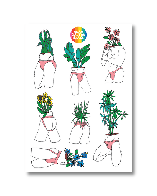 PLANTERS STICKER SHEET