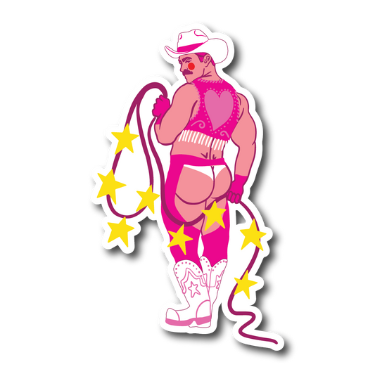 SPACE COWBOY STICKER