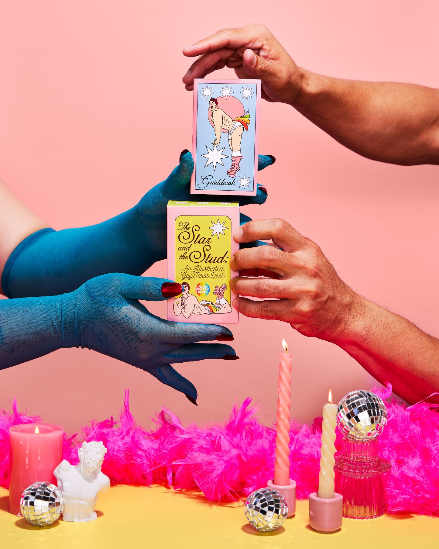 THE STAR AND THE STUD: AN ILLUSTRATED GAY TAROT DECK + GUIDEBOOK