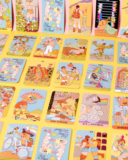 THE STAR AND THE STUD: AN ILLUSTRATED GAY TAROT DECK + GUIDEBOOK